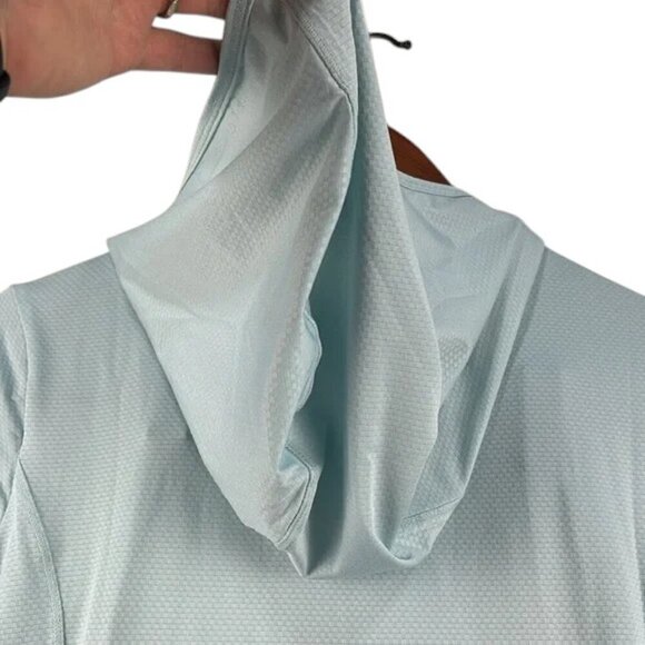 Baleaf Light Blue Hooded Jacket Zip-Up Size S - Picture 4 of 10